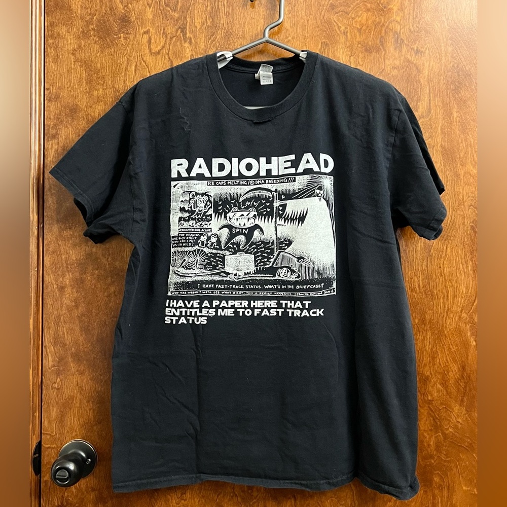 RADIOHEAD black tee
